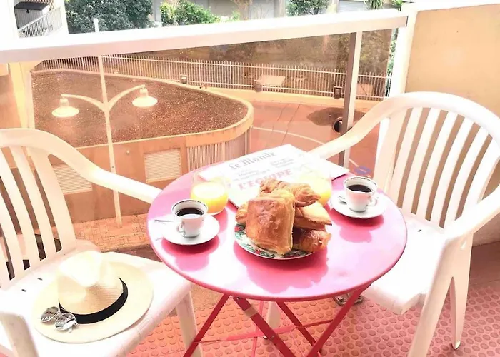 Apartament Azur- 4 Pers Hyper Centre - A 2 Mn A Pied - Terrasse *